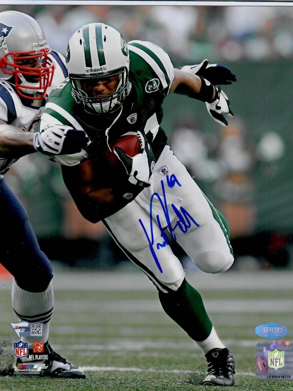 Dustin Heller NFL New York Jets Signed 8Xx10 Photo Fanatics Certified B338676